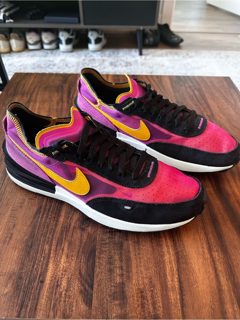 Nike Waffle One "Active Fuchsia" sneakers